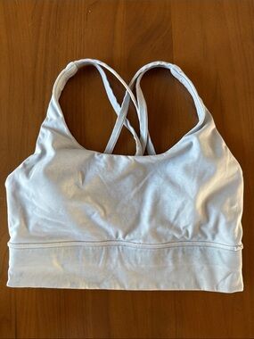 lululemon athletica Light Blue Crossback Sports Bra